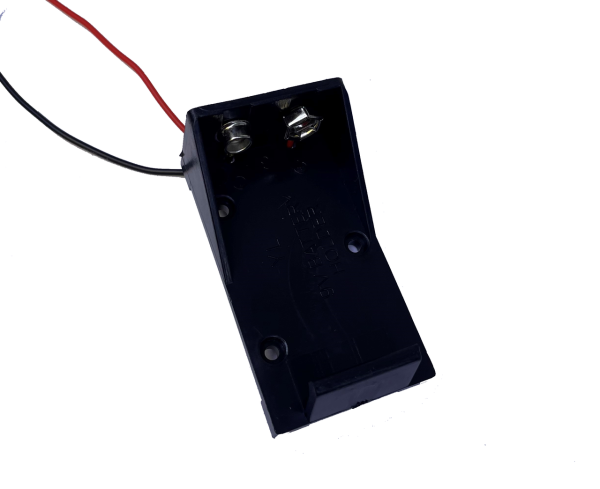 Отсек для батареек 9V открытого типа