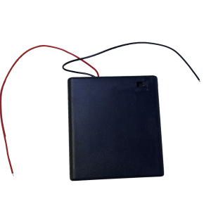 BOX Bat Holder 4*AA (ЗАКР.) flip контейнер д/батареек