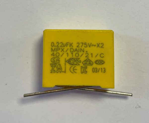 0.22mf 275V конденсатор пленочный