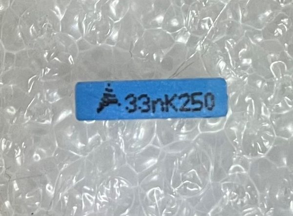 0.033mf 250v пленочный конденсатор — изображение 2
