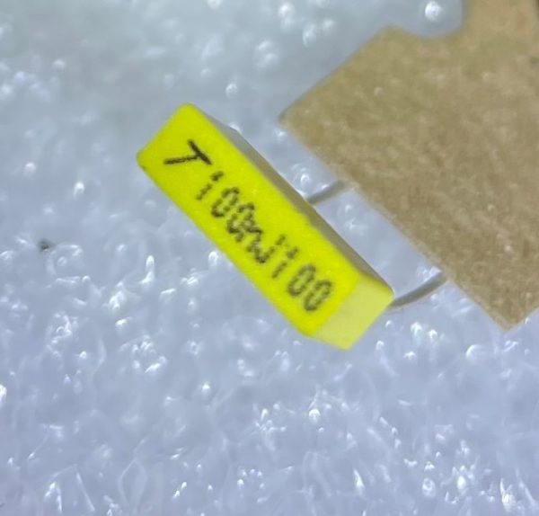 0.1mf-100v пленочный конденсатор — изображение 2