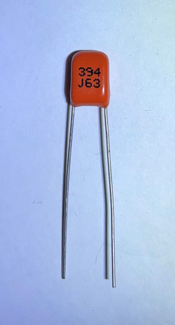0.39mf 63v пленочный конденсатор