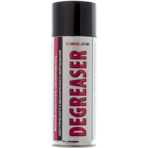 Solins DEGREASER,мощный очиститель, удаляющий жир и масло, Аэрозоль-400мл