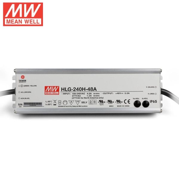 HLG-240H-48A  MW Преобразователи статические