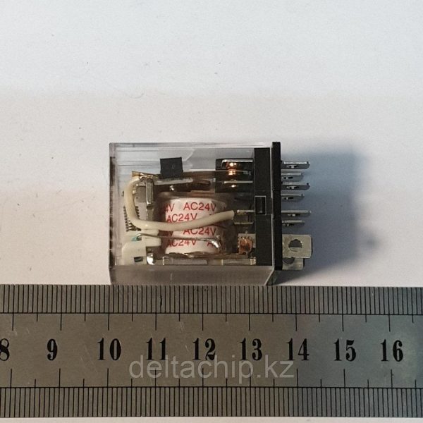 Реле 24VDC 2 группы контактов 10А HHC68A-2Z — изображение 2