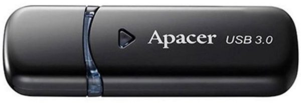 USB-накопитель, Apacer, AH355, AP32GAH355B-1, 32GB, USB 3.1, Чёрный