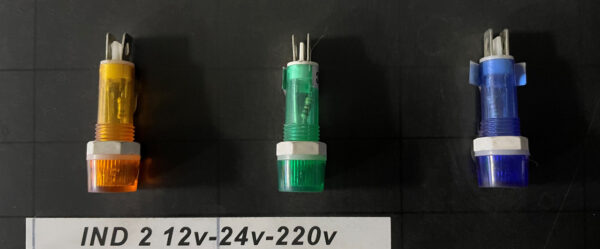Ind 2 желтый 12V
