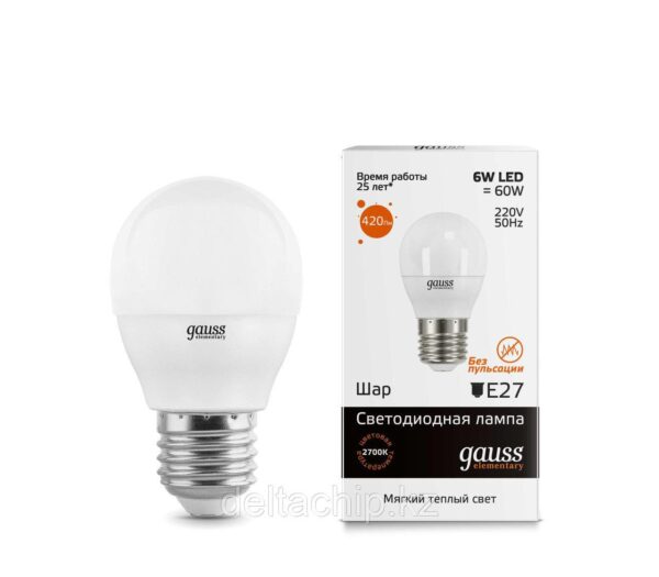 53216 Gauss Led Elementary Globe