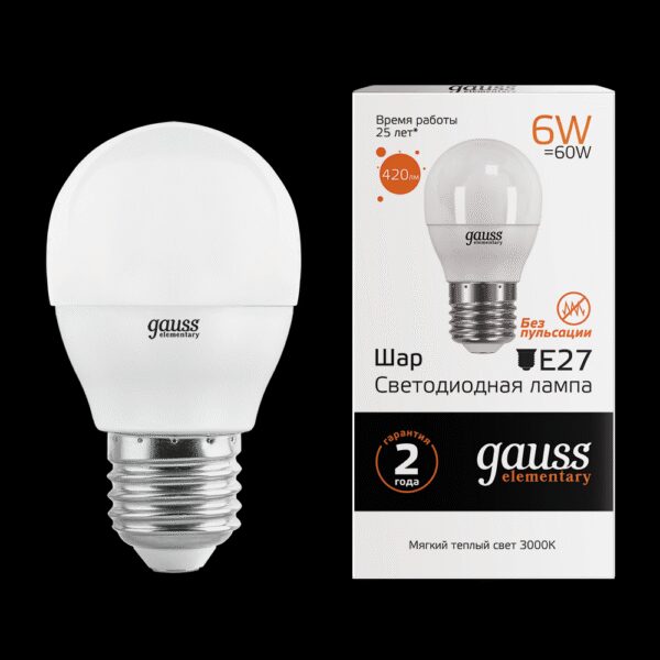 53216 Gauss Led Elementary Globe — изображение 2