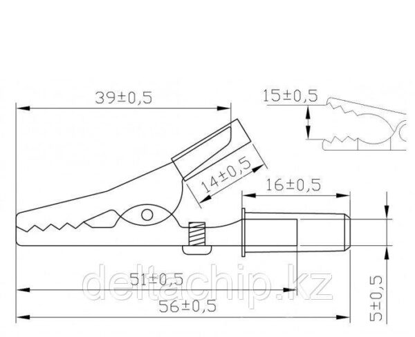 Зажим электрический : 8-0030 red — изображение 2