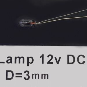 Lamp 12v 3mm Лампа