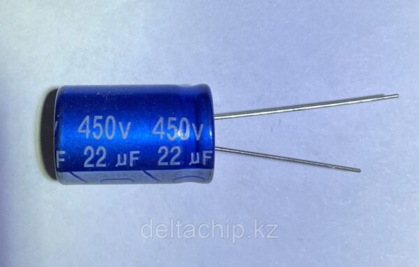 JRB2W220M05001300200000BJB@ECAPRADIAL22UF450V105C13.0X20.0Конденсаторы алюминиевые электролитические