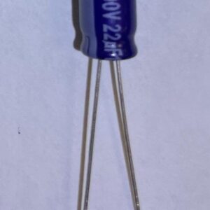 ECA2AM220 PAN @ ECAP RADIAL 22UF 100V 85C 6.3X11.2 Конденсаторы алюминиевые электролитические