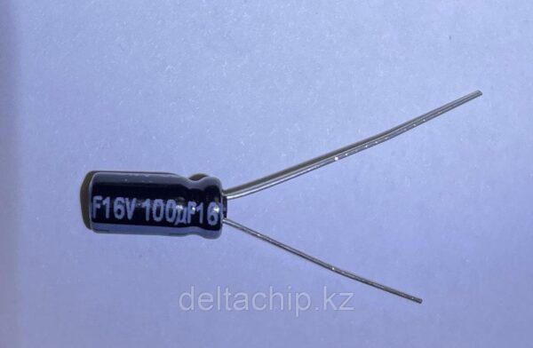 SK016M0100A2F-0511 YAG @ ECAP 100UF 16V 85C 5.0X11.0 Конденсаторы алюминиевые электролитическ