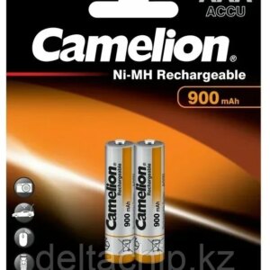 Аккумулятор, CAMELION, NH-AAA900ARBP2, AlwaysReady Rechargeable, AAA, 1.2V, 900 mAh, 2 шт., Блистер