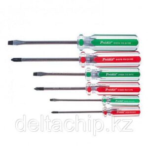 Набор отверток с цветными рукоятками Pro’sKit SW-9106 (6 шт.)