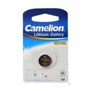 Батарейка, CAMELION, CR1632-BP1, Lithium Battery, CR1632, 3V, 120 mAh, 1 шт.