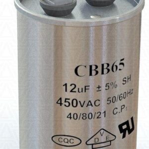 Cap_P 12mF 450VAC CBB65 конденсатор