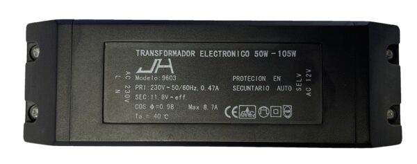 Electronic Transformer 105w 12v