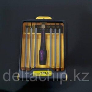 1PK-212H Рычаг-отвертка с набором бит 10шт. ProsKit