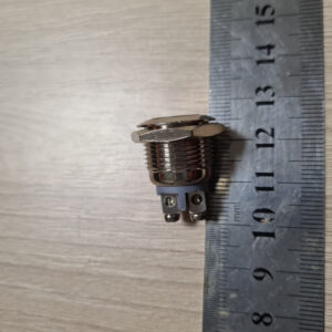 Кнопка антивандальная: PBS-28B-2 D-16 mm steel