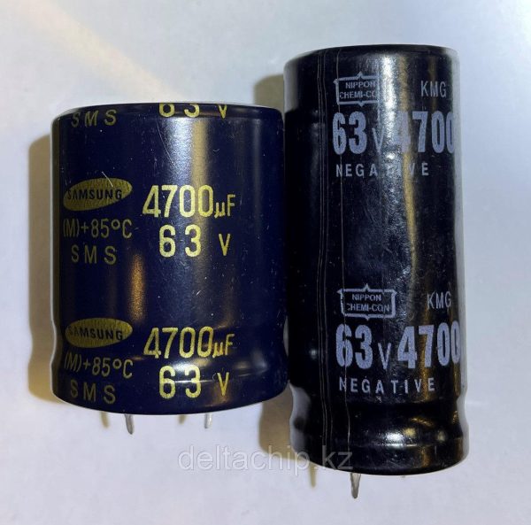 JNE1J472M10002500500 JB@ECAP SNAP-IN 4700UF 63V 105C 25.0*50.0 Конденсаторы алюминиевые электролити