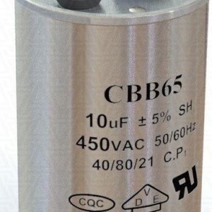 Cap_P 10mF 450VAC CBB65 конденсатор(ИМПОРТ)