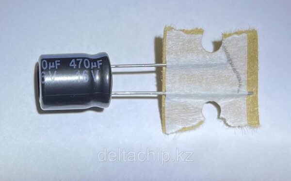 КОНДЕНСАТОР 470UF 16V 105C