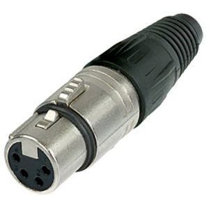 Разъем XLR 4 pin мама