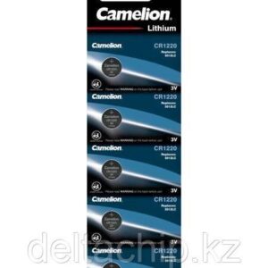 Bat CR1220-BP5   CAMELION  Lithium 3V 220MAH (1ШТ)