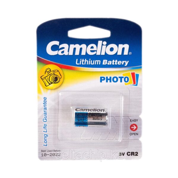 БАТАРЕЙКА CAMELION LITHIUM CR2-BP1 — изображение 2