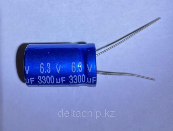 JRC0J332M05001300200000B JB @ ECAP RADIAL 3300UF 6.3V 105C 13.0X20.0 КОНДЕНСАТОРЫ АЛЮМИНИЕВЫЕ ЭЛЕКТР