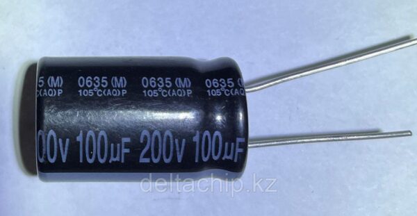 ELCAP 100MF200V Конденсатор — изображение 2