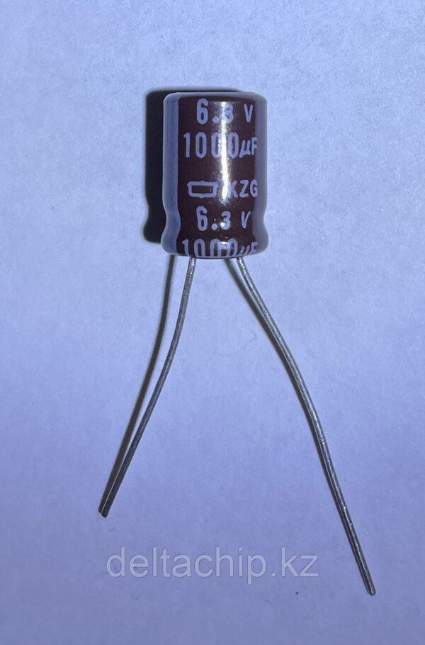 ECA0JM102 PAN @ ECAP RADIAL1000UF6.3V 85C 8.0X11.5 Конденсаторы алюминиевые электролитические