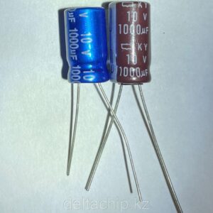 SH010M1000B3F-0815 YAG@ ECAP RADIAL 1000UF 10V 105C 8.0X15.0 Конденсаторы алюминиевые электролитичес