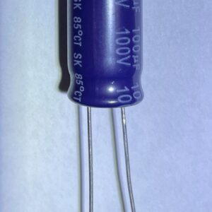 Конденсатор электролитический 100MF 100V 105C