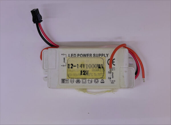 Led driver 12W  12-14V 1000mah