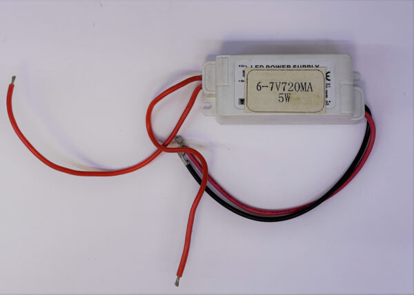 Led driver 5W 6-7V 720mah