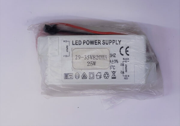 Led driver 25W  29-35V 820mah