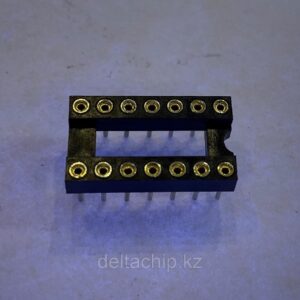 DIP 14 pin сокета цанговая