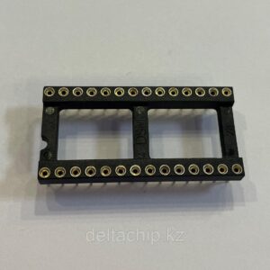 DIP 28 pin цанговая широкая сокета