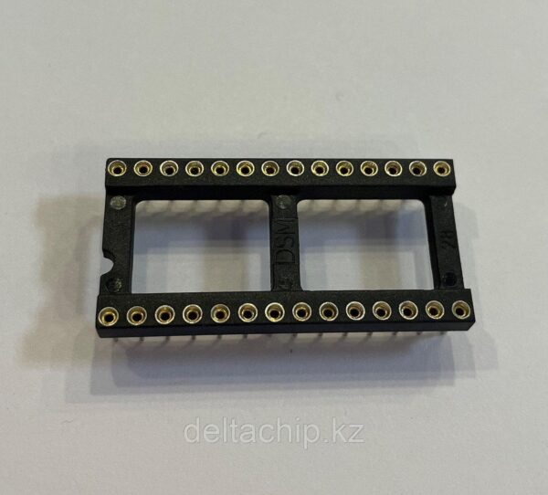 DIP 28 pin цанговая широкая сокета