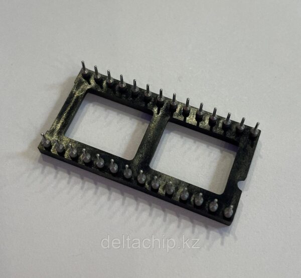 DIP 28 pin цанговая широкая сокета — изображение 2