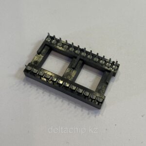 DIP 24 pin цанговая сокета узкая