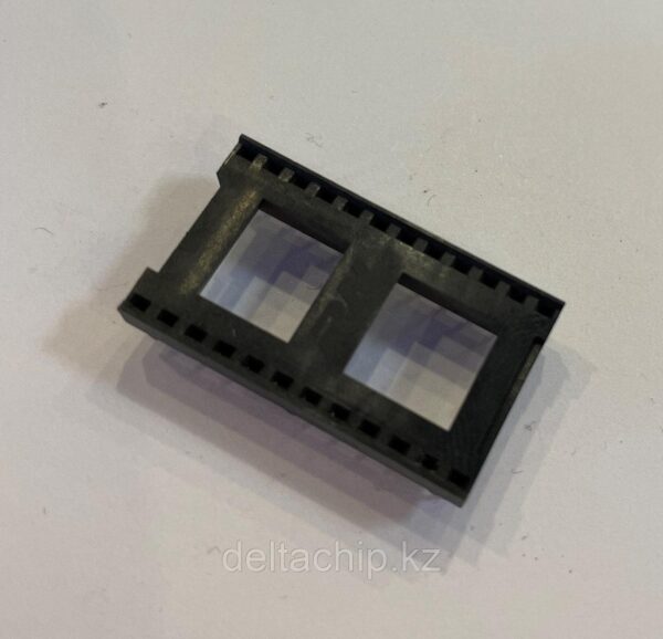 DIP 24 pin цанговая сокета узкая — изображение 2