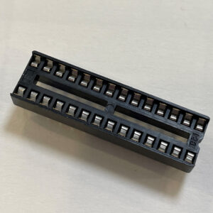 DIP 28 pin  сокета узкая