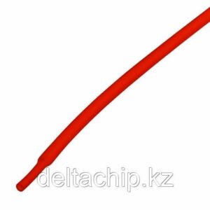 Термоусаживаемая 49-0304 трубка 3,0*1,5 мм красная (200м/бухта), REXANT