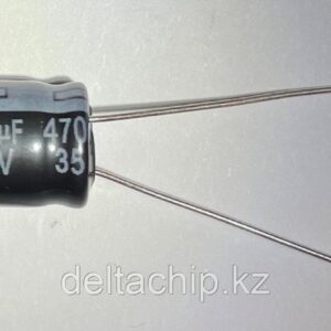 Конденсатор электролитический 470mf 35v 105C