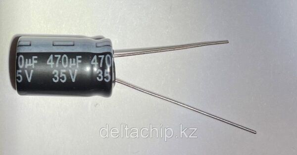Конденсатор электролитический 470mf 35v 105C