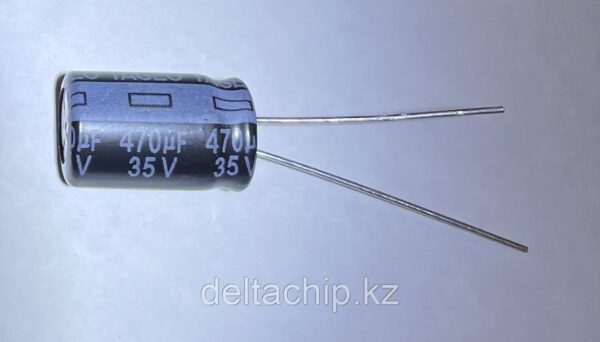 Конденсатор электролитический 470mf 35v 105C — изображение 2